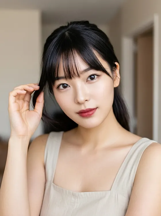 가상모델 #1191 얼굴 원본 12