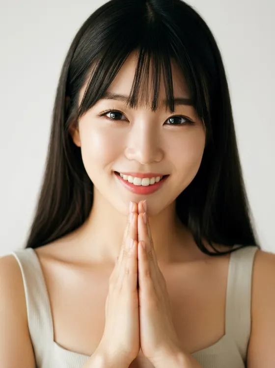 가상모델 #1193 얼굴 원본 22
