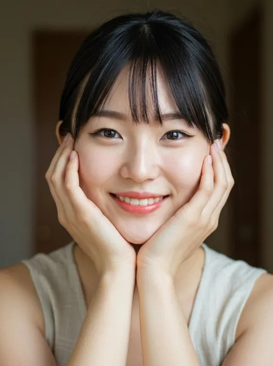 가상모델 #1194 얼굴 원본 2