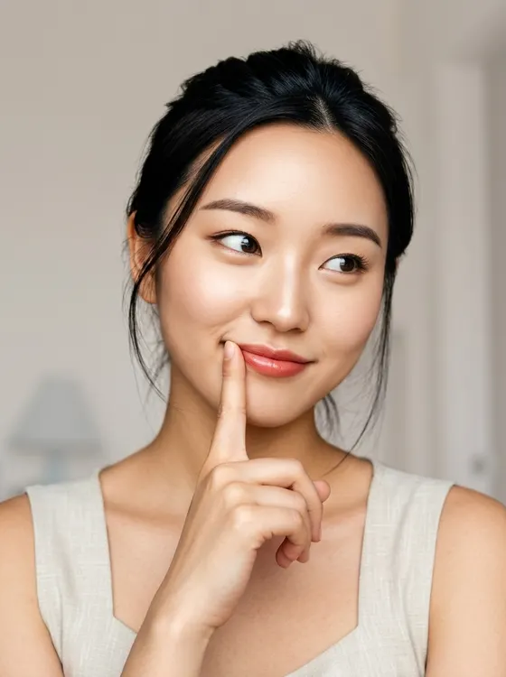 가상모델 #1194 얼굴 원본 16