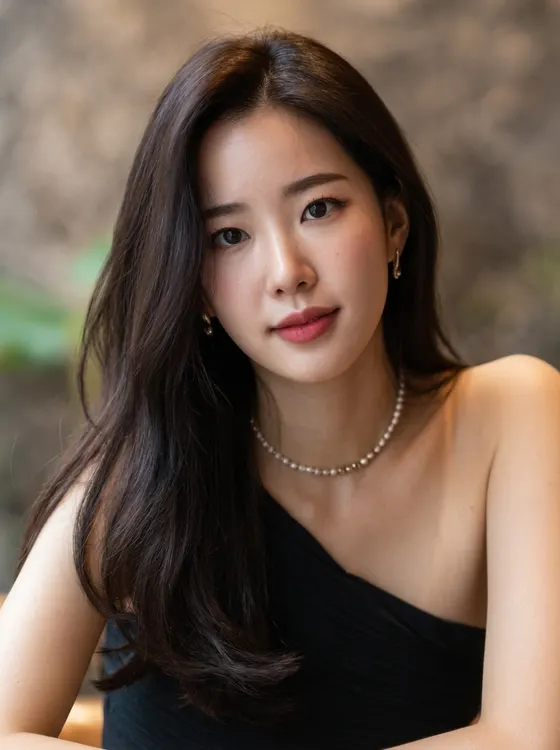 가상모델 #1293 얼굴 원본 8