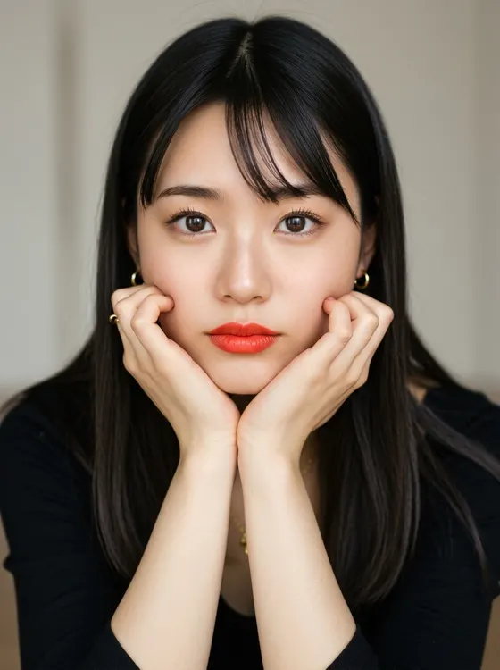 가상모델 #1202 얼굴 원본 2