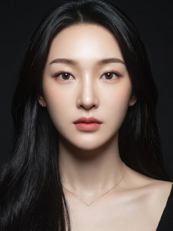 가상모델 #1293 얼굴 원본 14