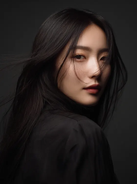 가상모델 #1293 얼굴 원본 19
