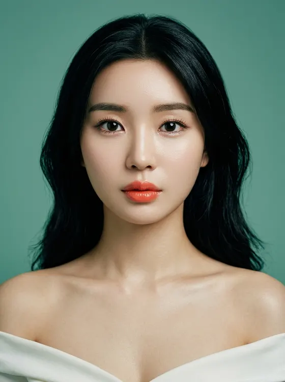 가상모델 #1213 얼굴 원본 5