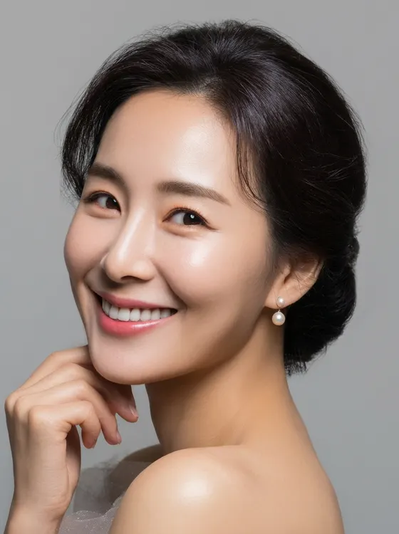 가상모델 #1280 얼굴 원본 9