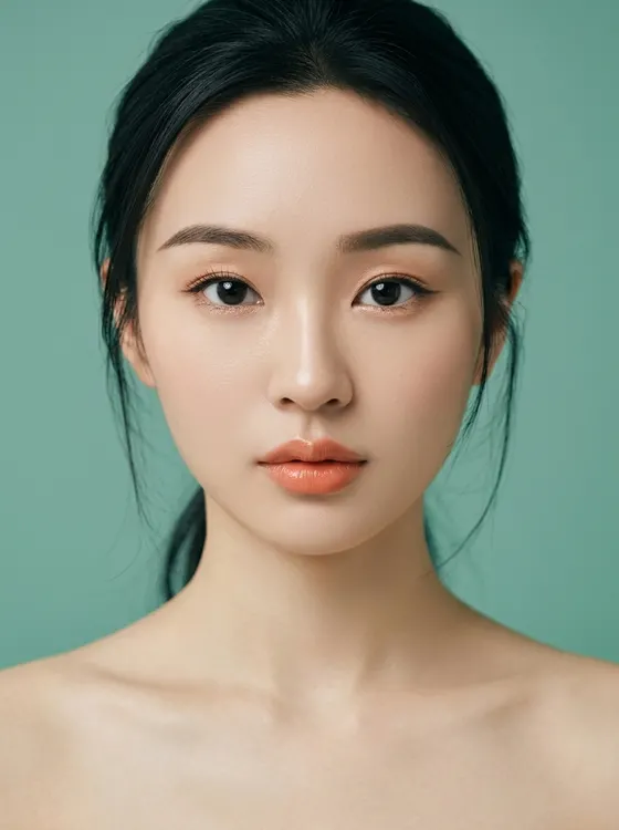가상모델 #1220 얼굴 원본 4