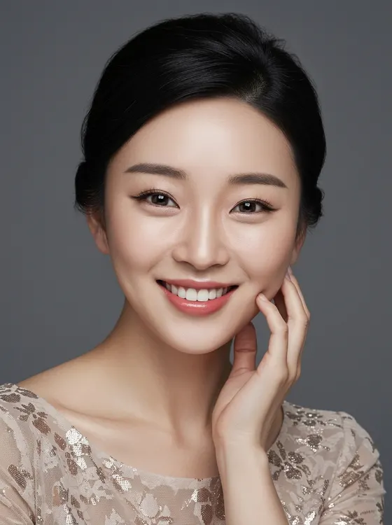 가상모델 #1221 얼굴 원본 9