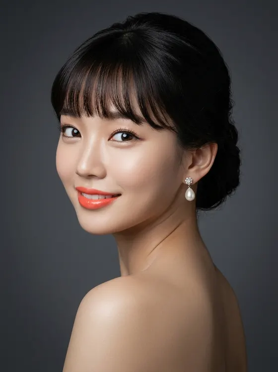 가상모델 #1222 얼굴 원본 5