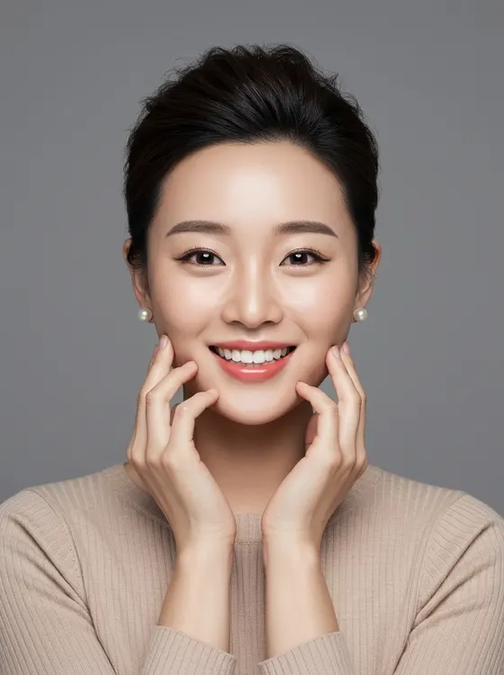 가상모델 #1222 얼굴 원본 24