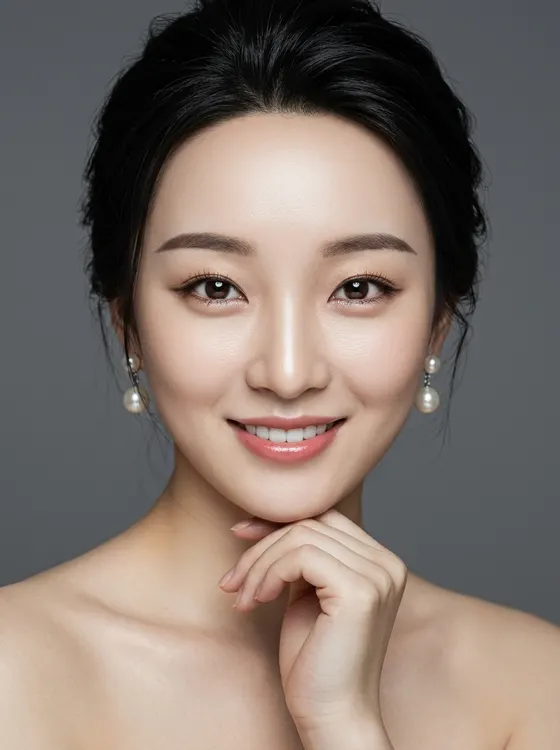 가상모델 #1223 얼굴 원본 20