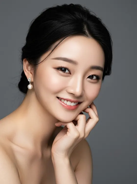가상모델 #1223 얼굴 원본 21