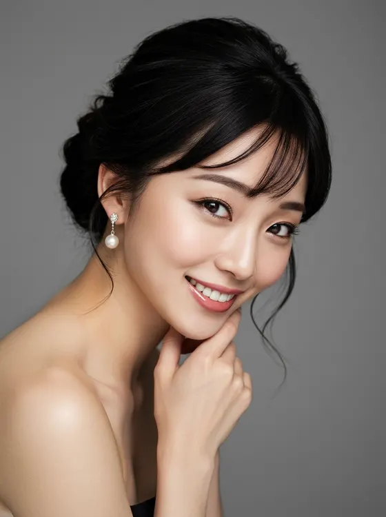 가상모델 #1224 얼굴 원본 1