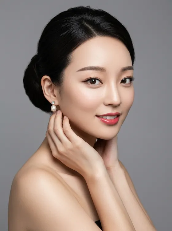 가상모델 #1225 얼굴 원본 13
