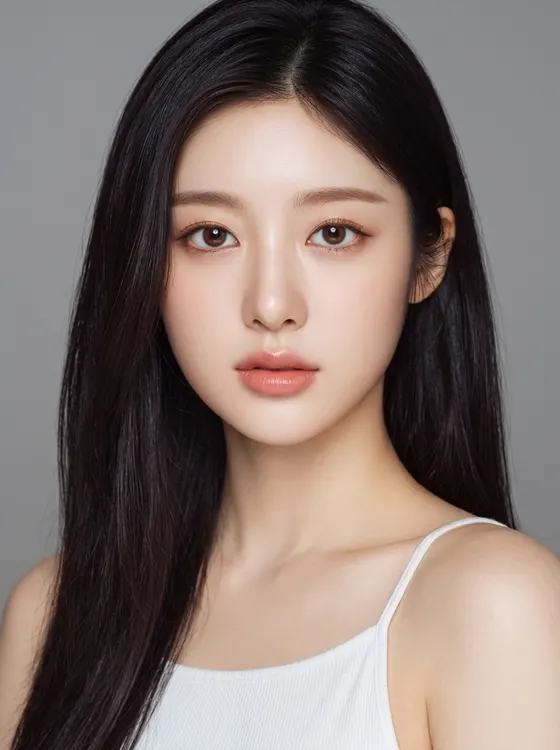 가상모델 #1301 얼굴 원본 16