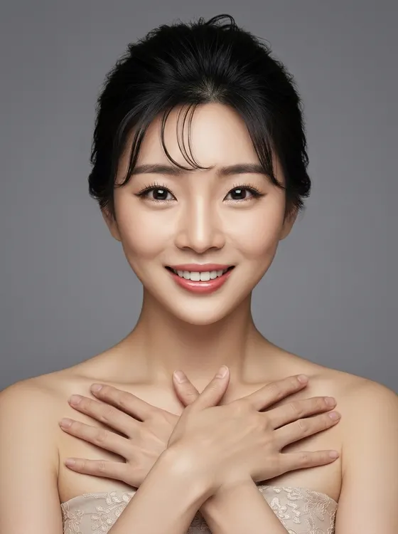 가상모델 #1226 얼굴 원본 9