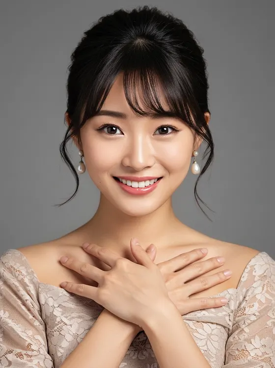 가상모델 #1226 얼굴 원본 12
