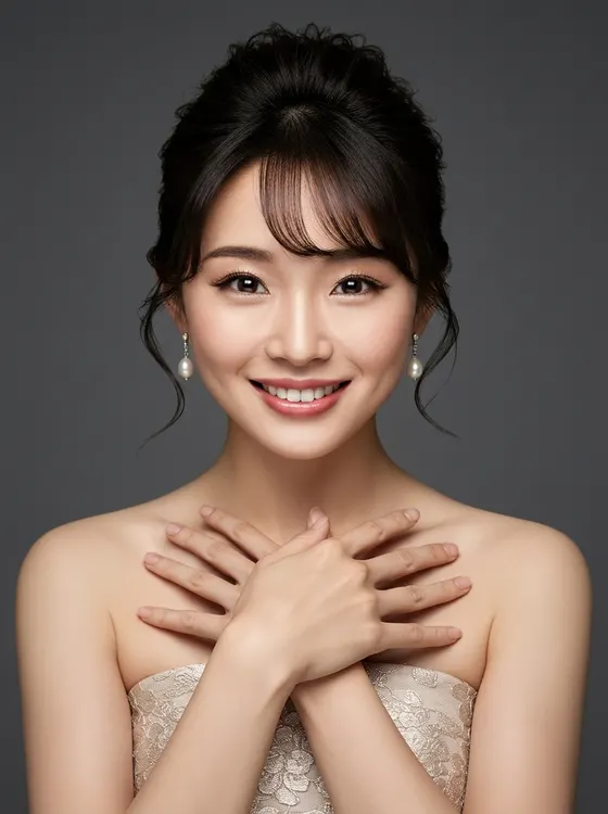 가상모델 #1226 얼굴 원본 13