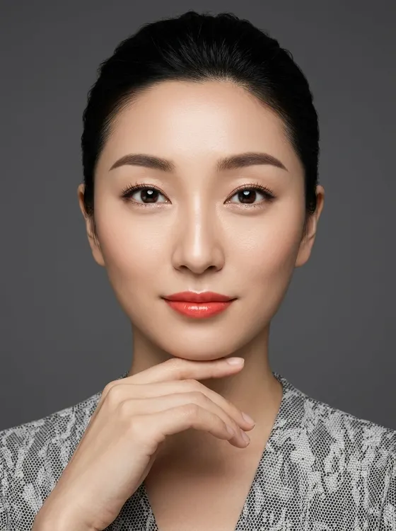 가상모델 #1227 얼굴 원본 5