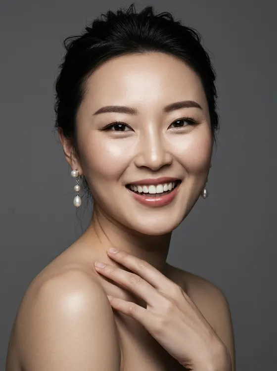 가상모델 #1227 얼굴 원본 19