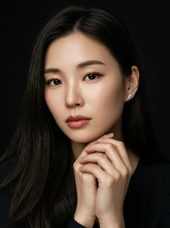 가상모델 #1235 얼굴 원본 21