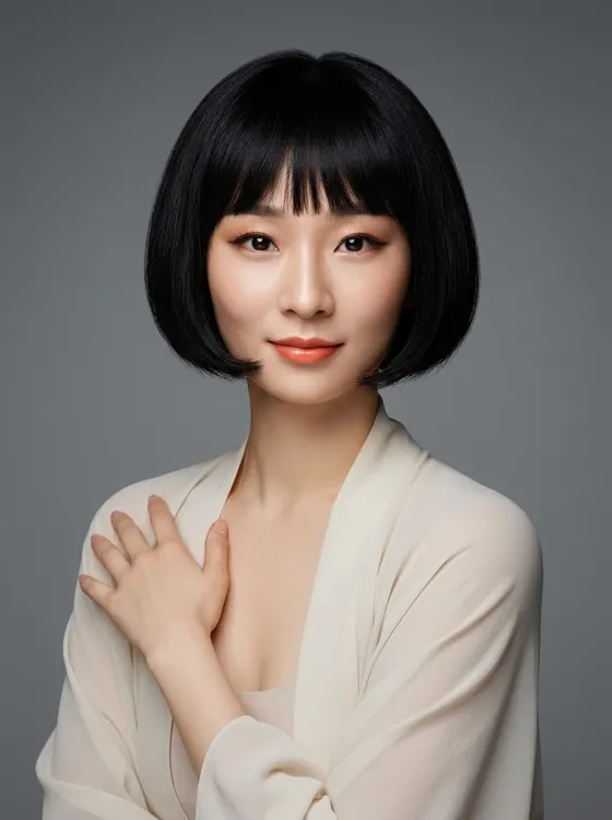 가상모델 #1236 얼굴 원본 22
