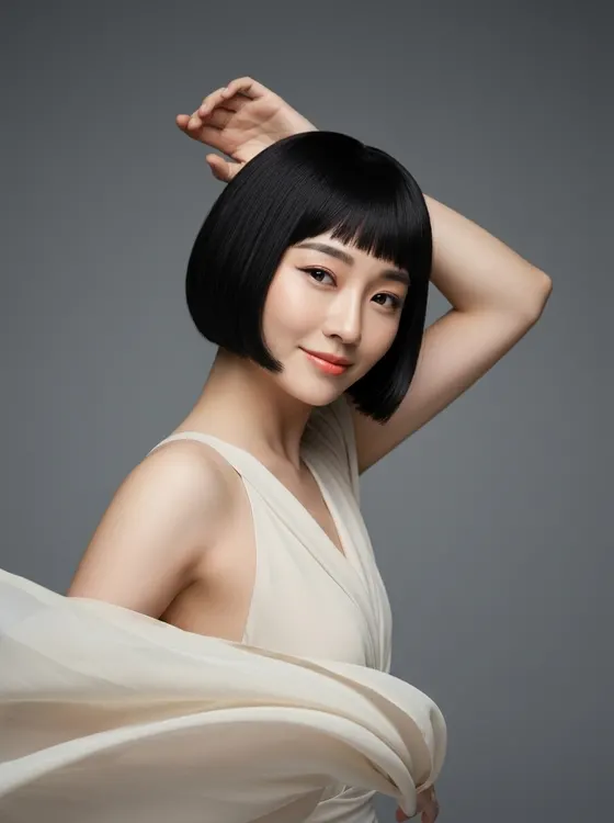 가상모델 #1236 얼굴 원본 23