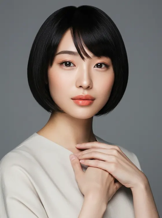 가상모델 #1237 얼굴 원본 13