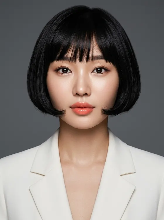 가상모델 #1238 얼굴 원본 3