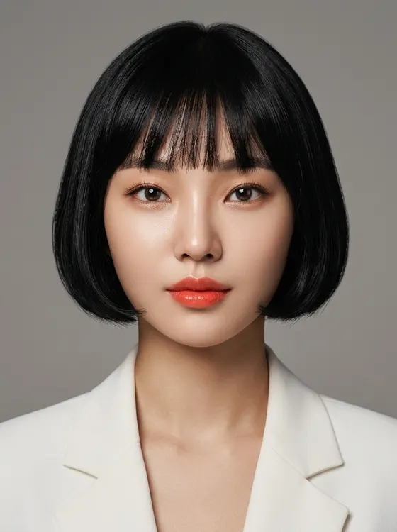 가상모델 #1238 얼굴 원본 6