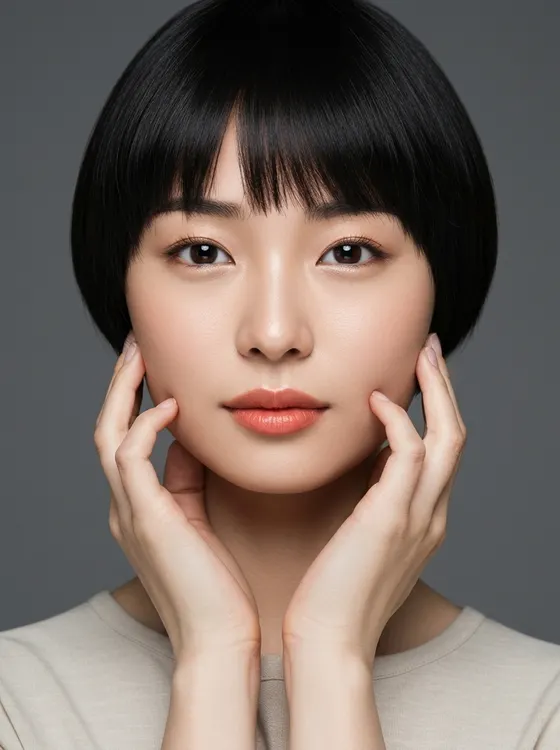 가상모델 #1239 얼굴 원본 3