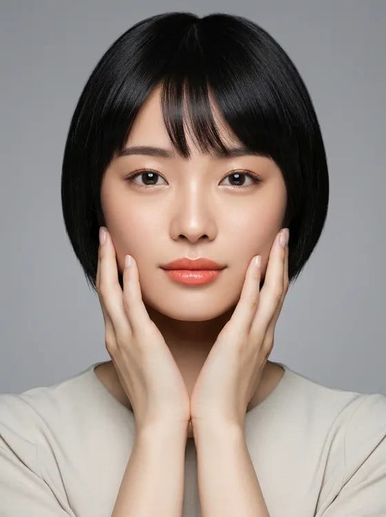 가상모델 #1239 얼굴 원본 6