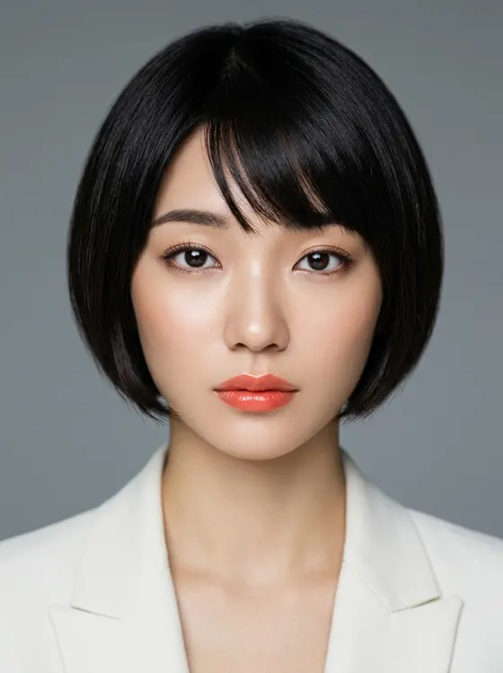 가상모델 #1239 얼굴 원본 24