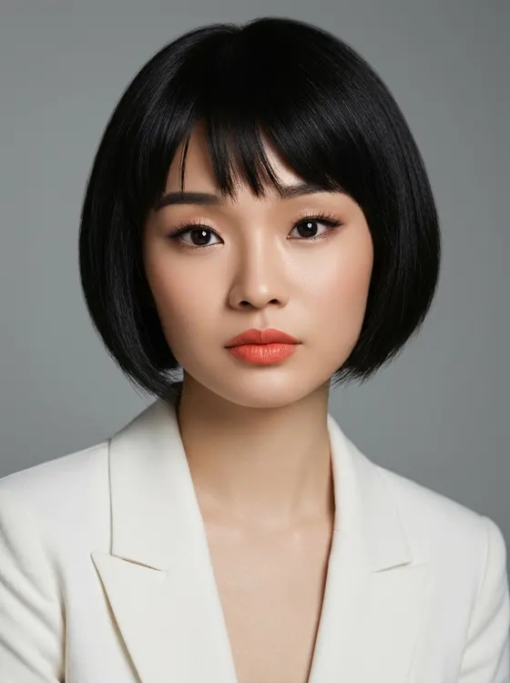 가상모델 #1240 얼굴 원본 5