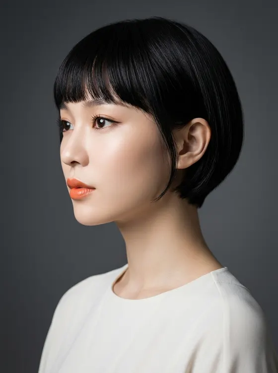 가상모델 #1240 얼굴 원본 19