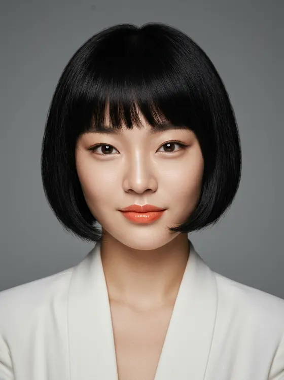 가상모델 #1241 얼굴 원본 12