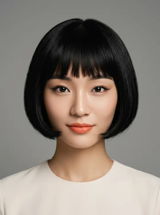 가상모델 #1241 얼굴 원본 20