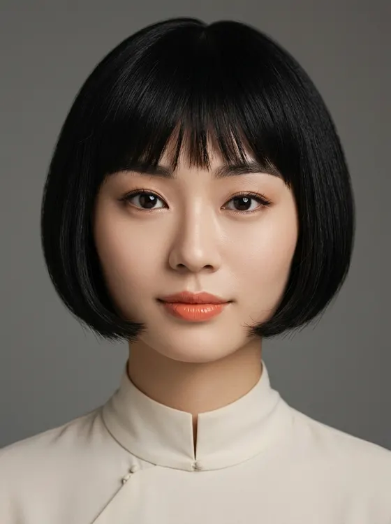 가상모델 #1241 얼굴 원본 22