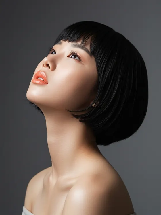 가상모델 #1242 얼굴 원본 7