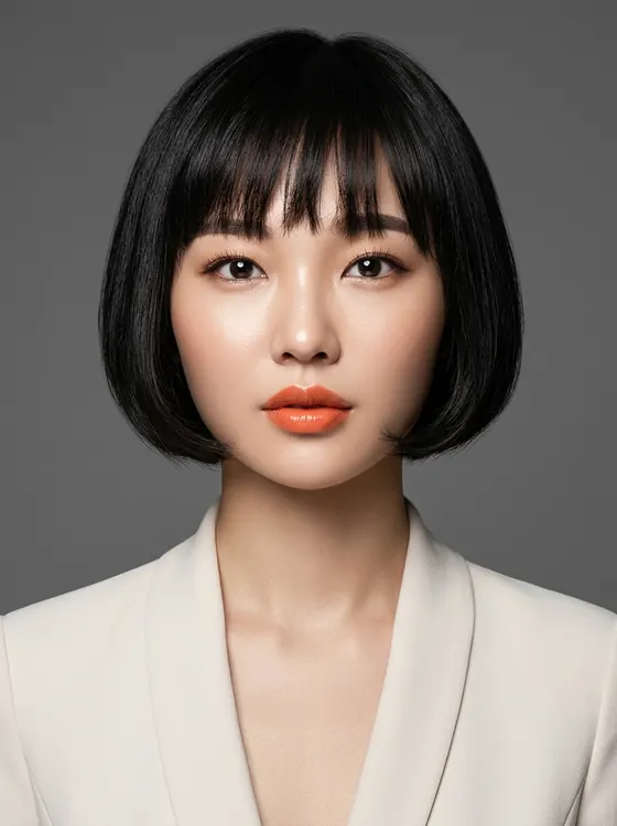 가상모델 #1244 얼굴 원본 2