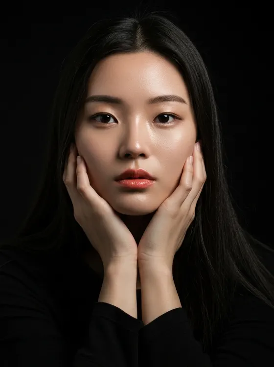 가상모델 #1250 얼굴 원본 5