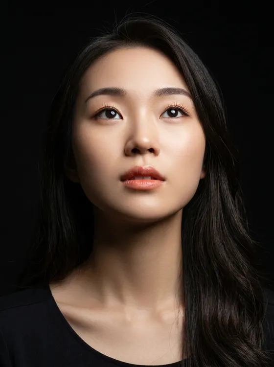 가상모델 #1251 얼굴 원본 20