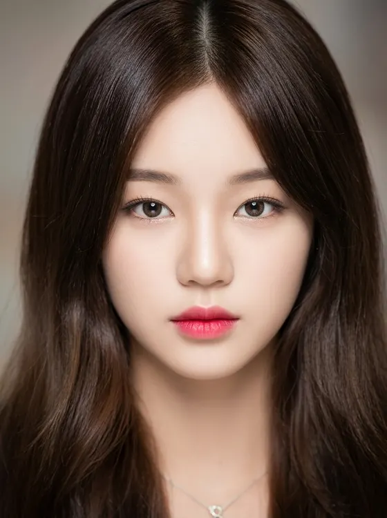 가상모델 #306 얼굴 원본 3