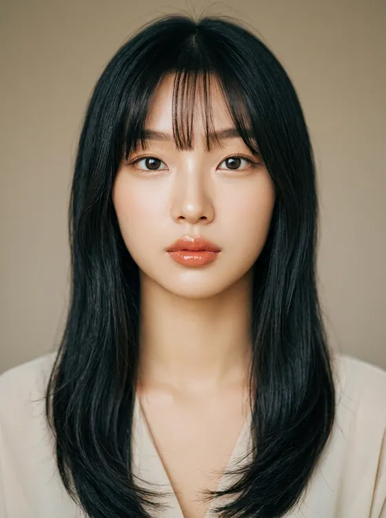 가상모델 #1253 얼굴 원본 10