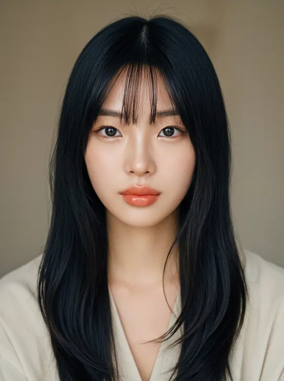 가상모델 #1253 얼굴 원본 13