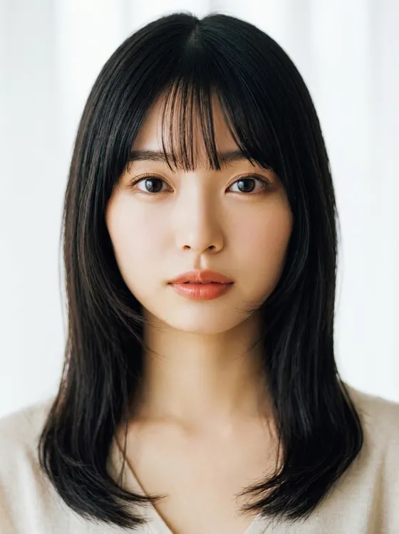 가상모델 #1253 얼굴 원본 17