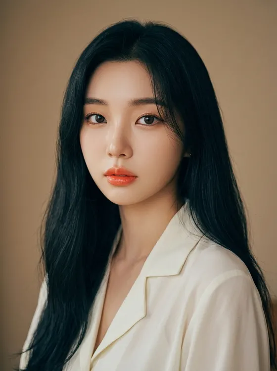 가상모델 #1254 얼굴 원본 9