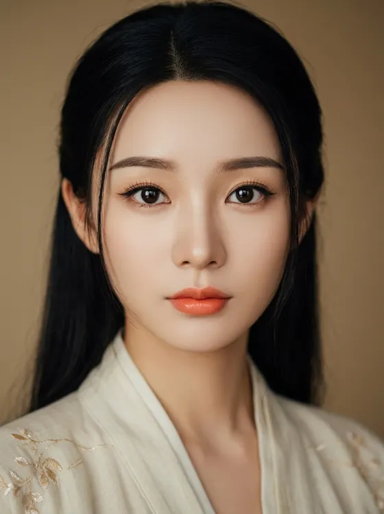 가상모델 #1254 얼굴 원본 17