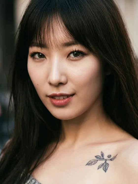 가상모델 #1471 얼굴 원본 5