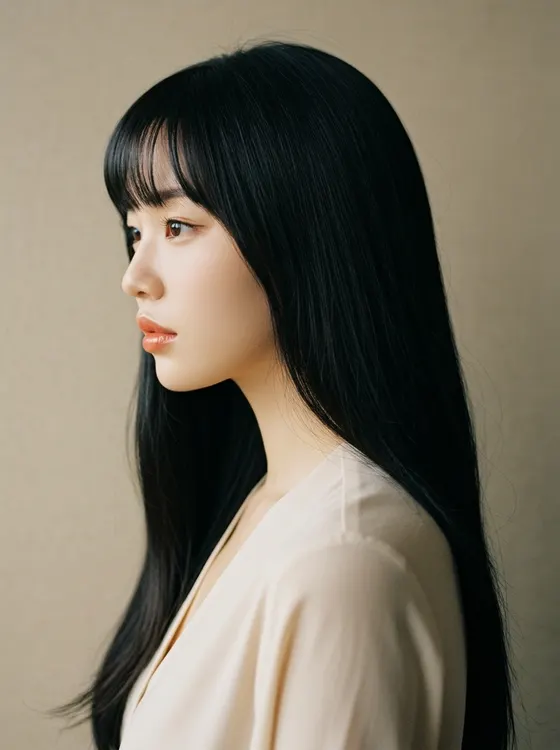 가상모델 #1256 얼굴 원본 19